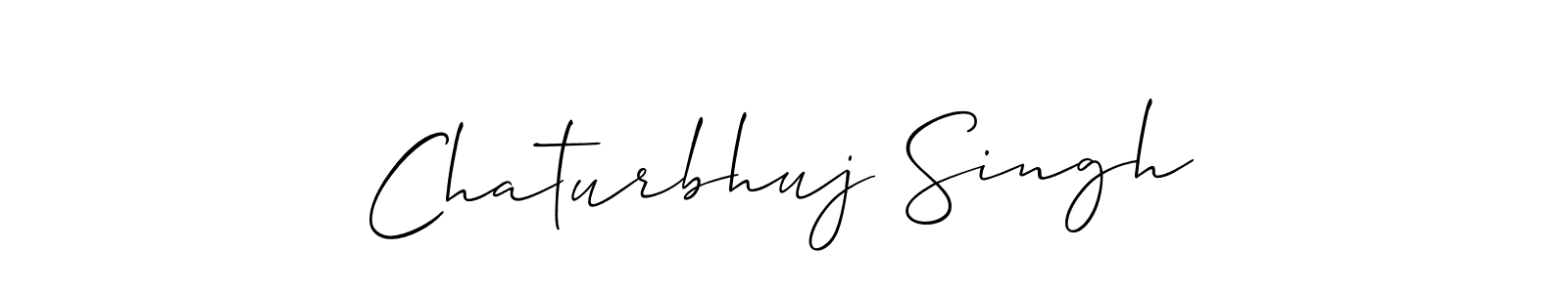 Make a beautiful signature design for name Chaturbhuj Singh. Use this online signature maker to create a handwritten signature for free. Chaturbhuj Singh signature style 2 images and pictures png